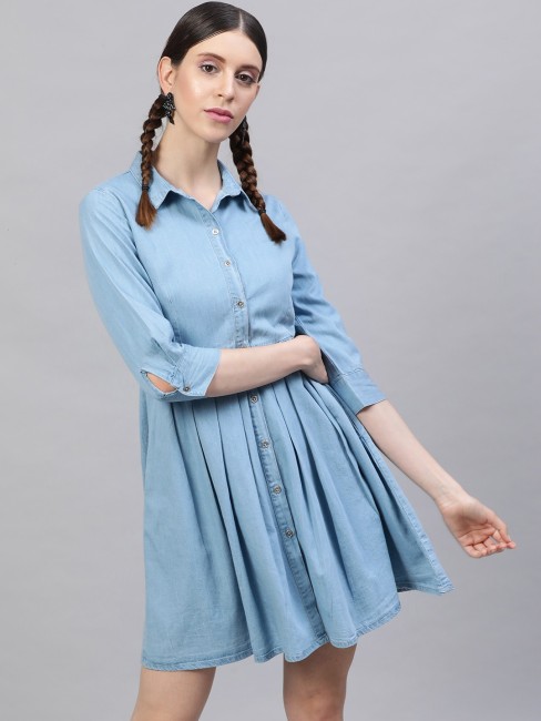 Shirt Womens Dresses - Buy Shirt Womens Dresses Online at Best Prices In  India