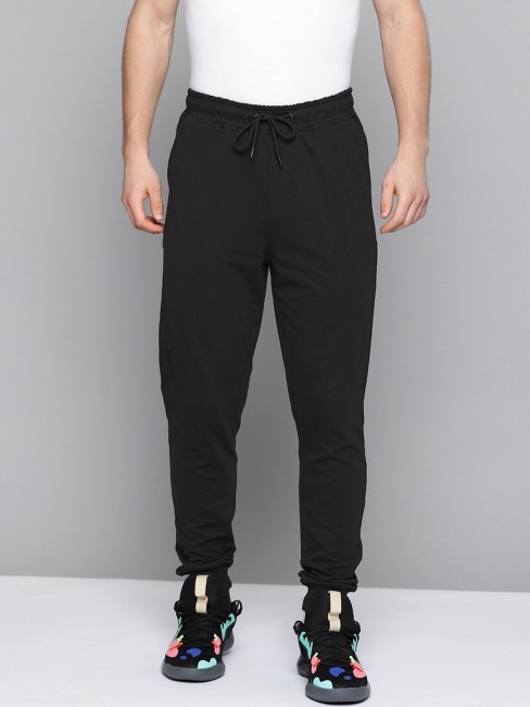 Buy Harvard Men Black Solid Tapered Style Track Pants - Track Pants for Men  12671246