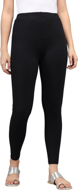 Buy SWIFFIN Cream Free Size Ankle Length Cotton stretchable Premium Leggings  For Women ANK-LG08-CREAM Online at Best Prices in India - JioMart.