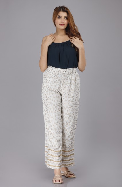 Pleated Palazzo Pants - Buy Pleated Palazzo Pants online at Best Prices in  India | Flipkart.com