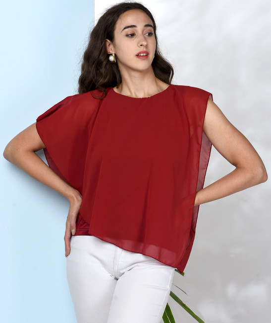 flipkart georgette tops
