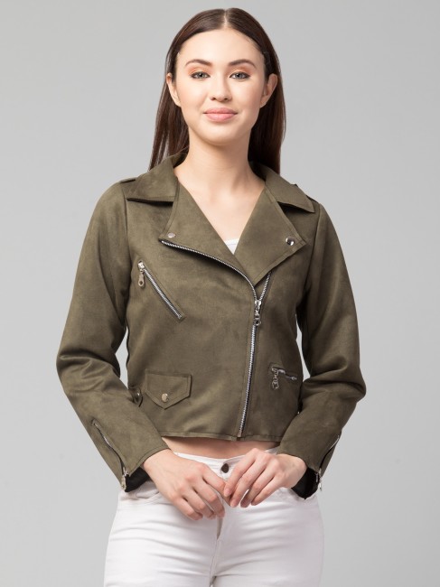 Leather jackets clearance for womens flipkart