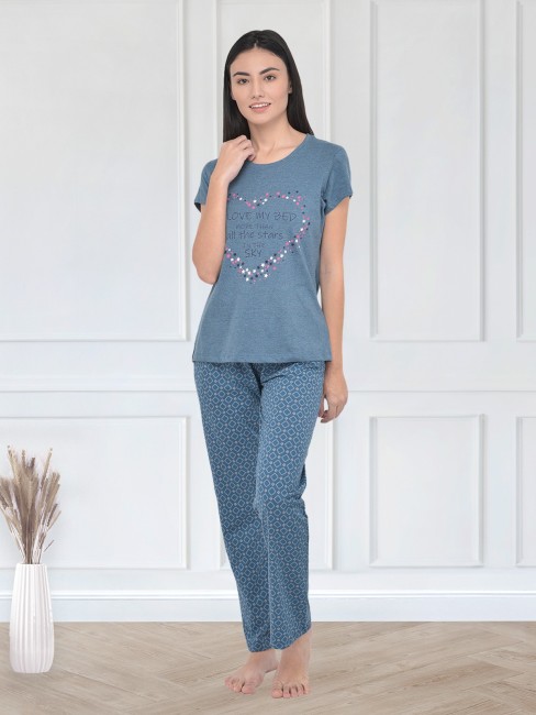 Romantic Floral Sleepwear - Buy Romantic Floral Sleepwear Online at Best  Prices In India