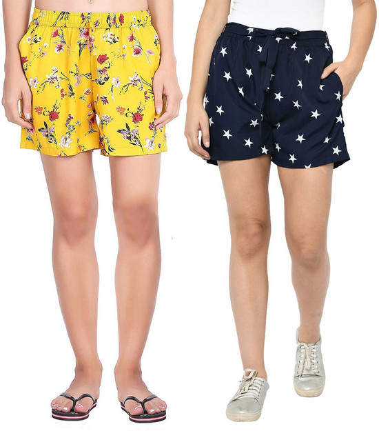 Cotton shorts sales for womens flipkart