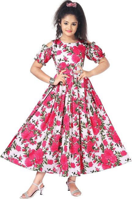 flipkart girls frock