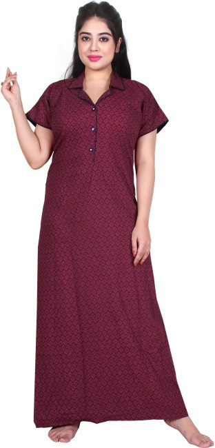 Comfortable American Girls Sexy Nighty Dress In Various Designs