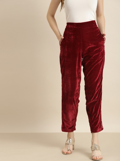 Buy Black Trousers  Pants for Women by First Resort  Ramola Bachchan  Online  Ajiocom
