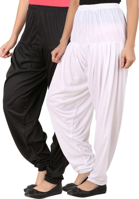 Buy Anaro White Cotton Patiala Salwar Pant For Women Online at Best Prices  in India  JioMart