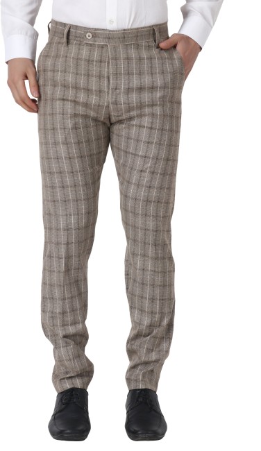 checkered suit trousers skinny