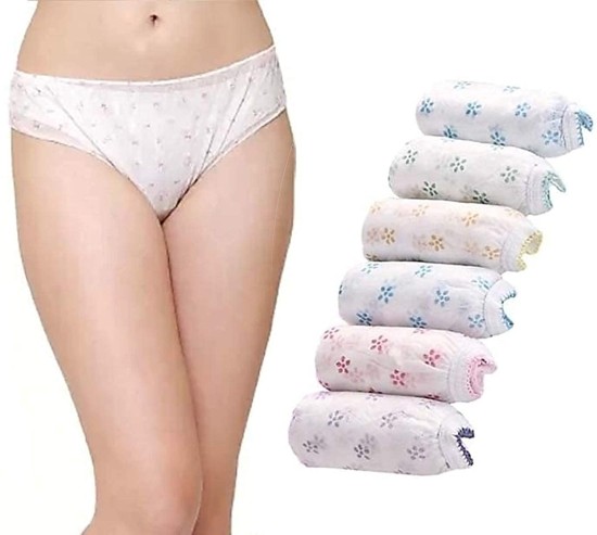 STARLY Women's Disposable Pure Cotton Underwear Travel India
