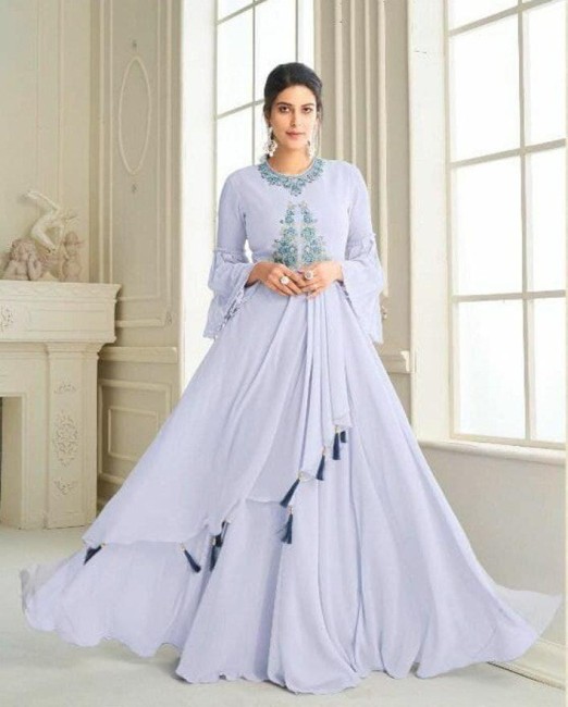 Buy High Neck Gown Online In India  Etsy India