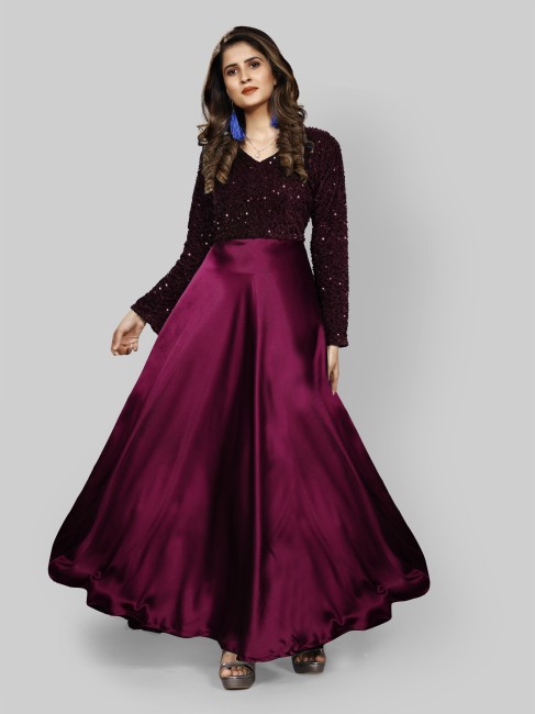 party wear gowns flipkart