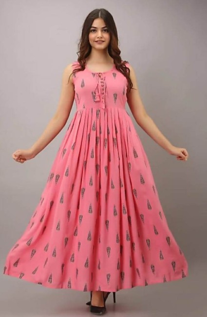 Party wear gown on on sale flipkart