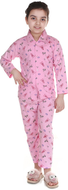 Summer Botanical Kids Night Suits Buy Summer Botanical Kids