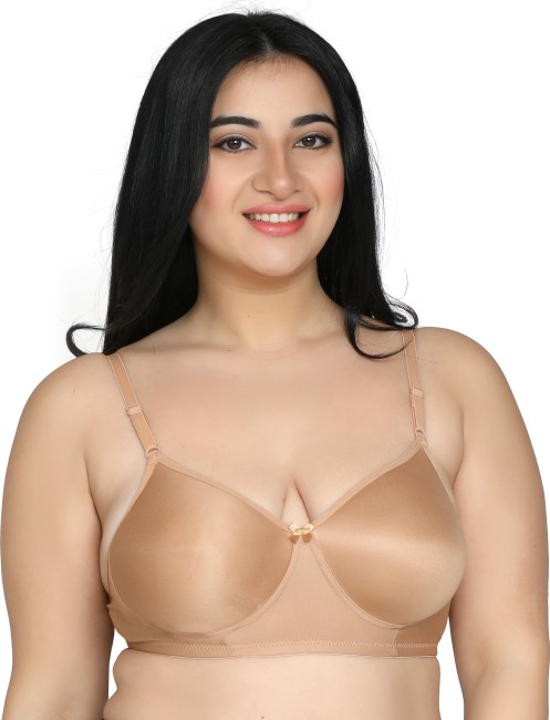 Buy BOOMBUZZ Heavy Padded Bra for Every Day Comfort with Multi Colour and  Wide rang of Size(CREAM)(28A) Online at Best Prices in India - JioMart.
