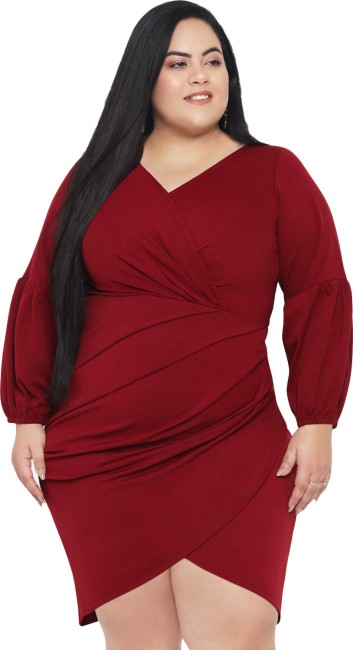 Flipkart plus shop size dresses