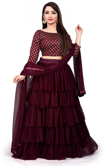 Designer crop hotsell top lehenga online