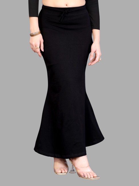 shopy Saree Shapewear Black -M Cotton Blend Petticoat Price in India - Buy  shopy Saree Shapewear Black -M Cotton Blend Petticoat online at
