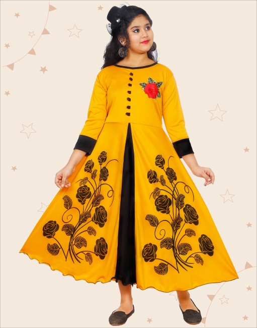 Kcocoo Wedding Dress Flower Girl Dress Maxi Dresses India