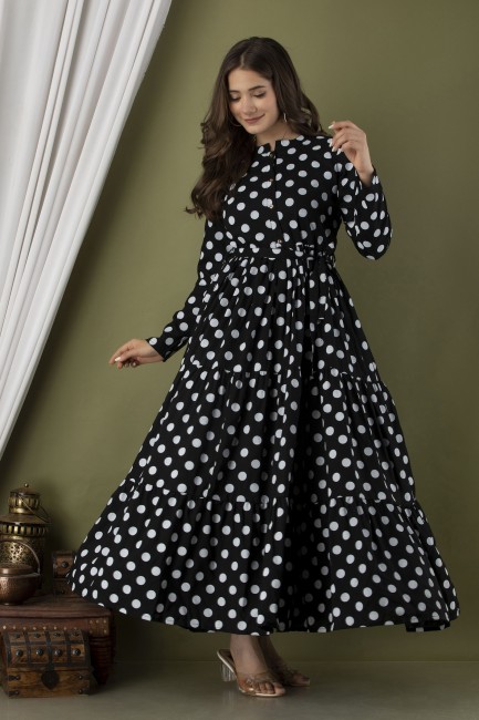 Polka dots best sale kurti designs 2017