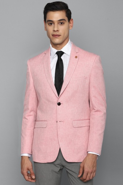 Pink blazer hot sale mens india