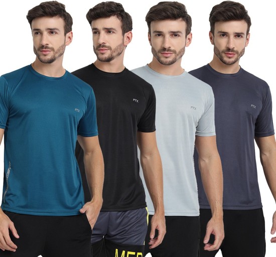 Men's Skin Tight Round Neck T-Shirt in Ludhiana at best price by