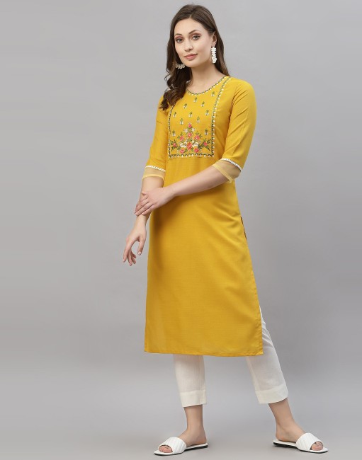 Silk cotton 2024 kurtis online