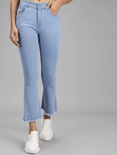 Ladies Bell Bottom Jeans at Rs 250/piece, Women Bottom Jeans in Mumbai