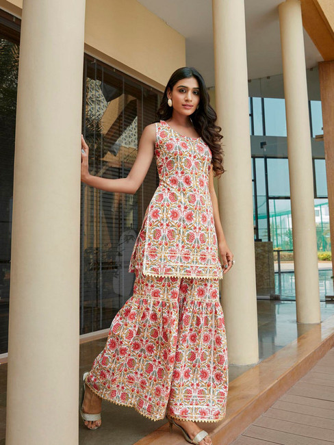 Kurti Plazo Set Under 500 Buy Kurti Plazo Set Under 500 online