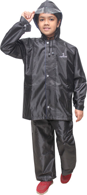 Typographic Athleisure Kids Raincoats Buy Typographic Athleisure