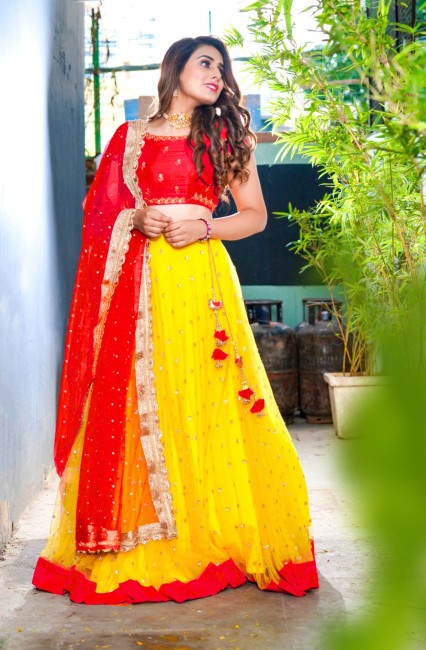 Flipkart lehenga below on sale 500