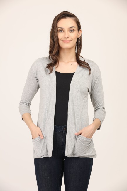 Ladies on sale grey shrug