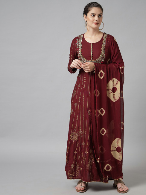 Flipkart double layer kurtis hot sale