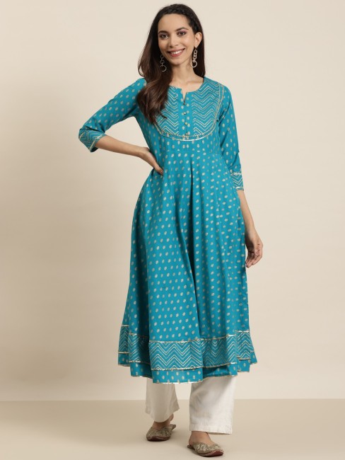 Indo Western Dresses, Gowns, Kurtis, Tunics for Women Online