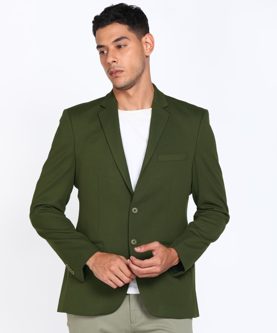 Buy Olive Blazers & Waistcoats for Men by ALLEN SOLLY Online
