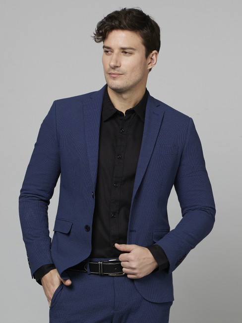 Blue colour blazer price hotsell