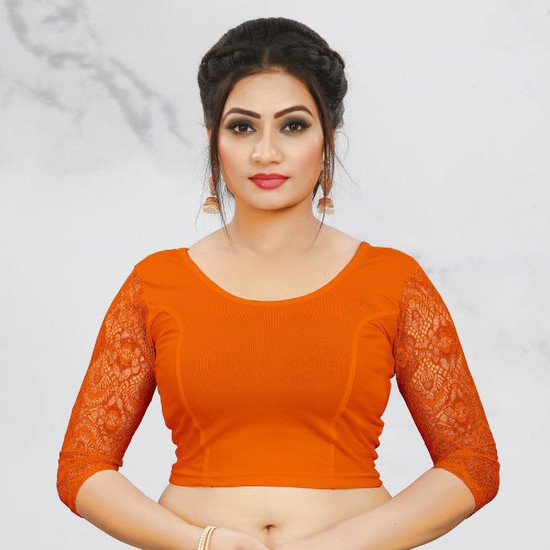 Blouse orange hot sale