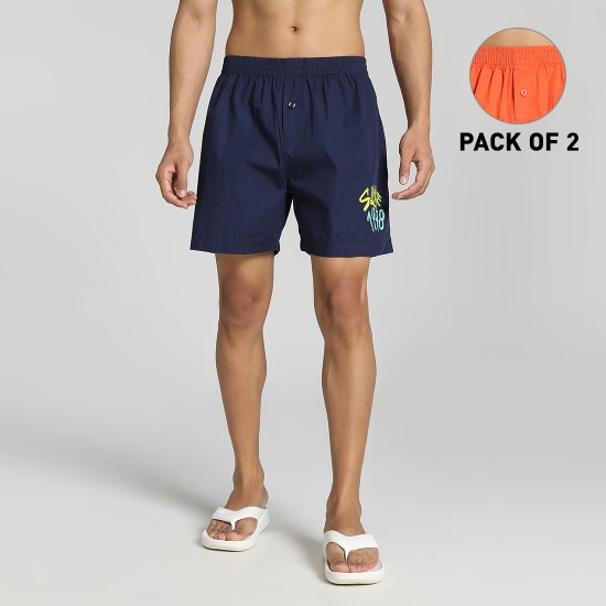 Calzoncillos bóxer Puma Print Boxer 2 Pack 