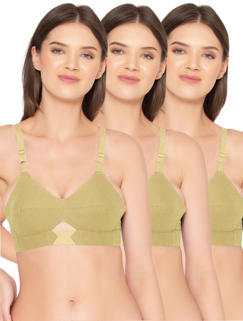 Buy Groversons Paris Beauty Womens Cotton Non-padded Wireless Super Lift Full  Coverage Bra - Nude online