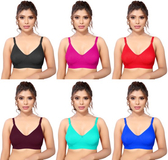 Buy Kritziee Women's Cotton Lightly Padded Non-Wired Sports Bra