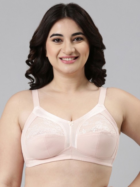 Enamor F089 Lace Bra - Medium Coverage Padded Wirefree - Red Chilli Pepper  32C in Ahmedabad at best price by Surbhi Selection - Justdial