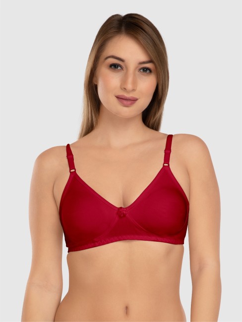 Buy DAISY DEE Women's Cotton Seamed Non-Padded Non-Wired Full Coverage  Regular Everyday Saree Bra (Skin_Size-32B) - NFERY at