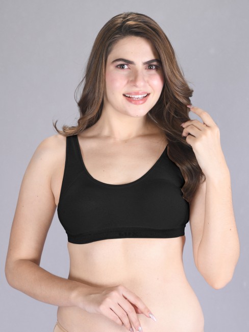 Buy Fllik Tennagers Non Padded Sprots Bra with Sports Shorts for