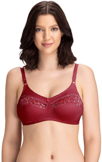 Buy GROVERSONS Paris Beauty Pack Of 2 Non Padded Cotton Seamless Cotton Bra  - Bra for Women 21790666