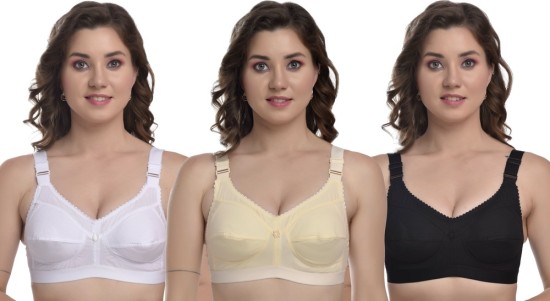 BODYCARE 6595 Cotton, Spandex BCD Cup Perfect Full Coverage Seamed Bra  (44D, Skin) in Varanasi at best price by Arihant Trading Company - Justdial