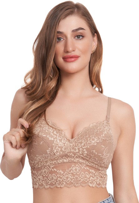 2 pack french fashion padded lace bralette, Buy online India
