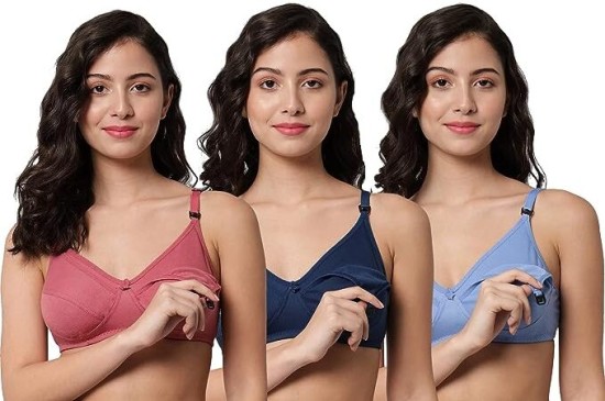 LYRA Royal Blue Solid Pure Cotton Padded Bra in Guwahati at best price by  Shilpi's - Justdial