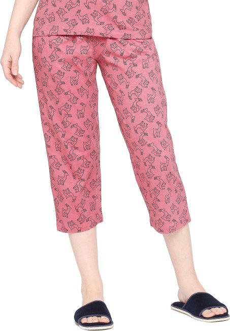 Hosiery Pink Regular Capri pant for girls, Size: Medium at best price in  New Delhi