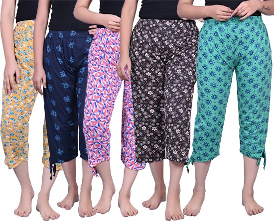 Julycc Womens Plus Size Cropped Leggings High Waist Stretch Layered Capri  Pants