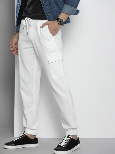 White Mens Cargos - Buy White Mens Cargos Online at Best Prices In